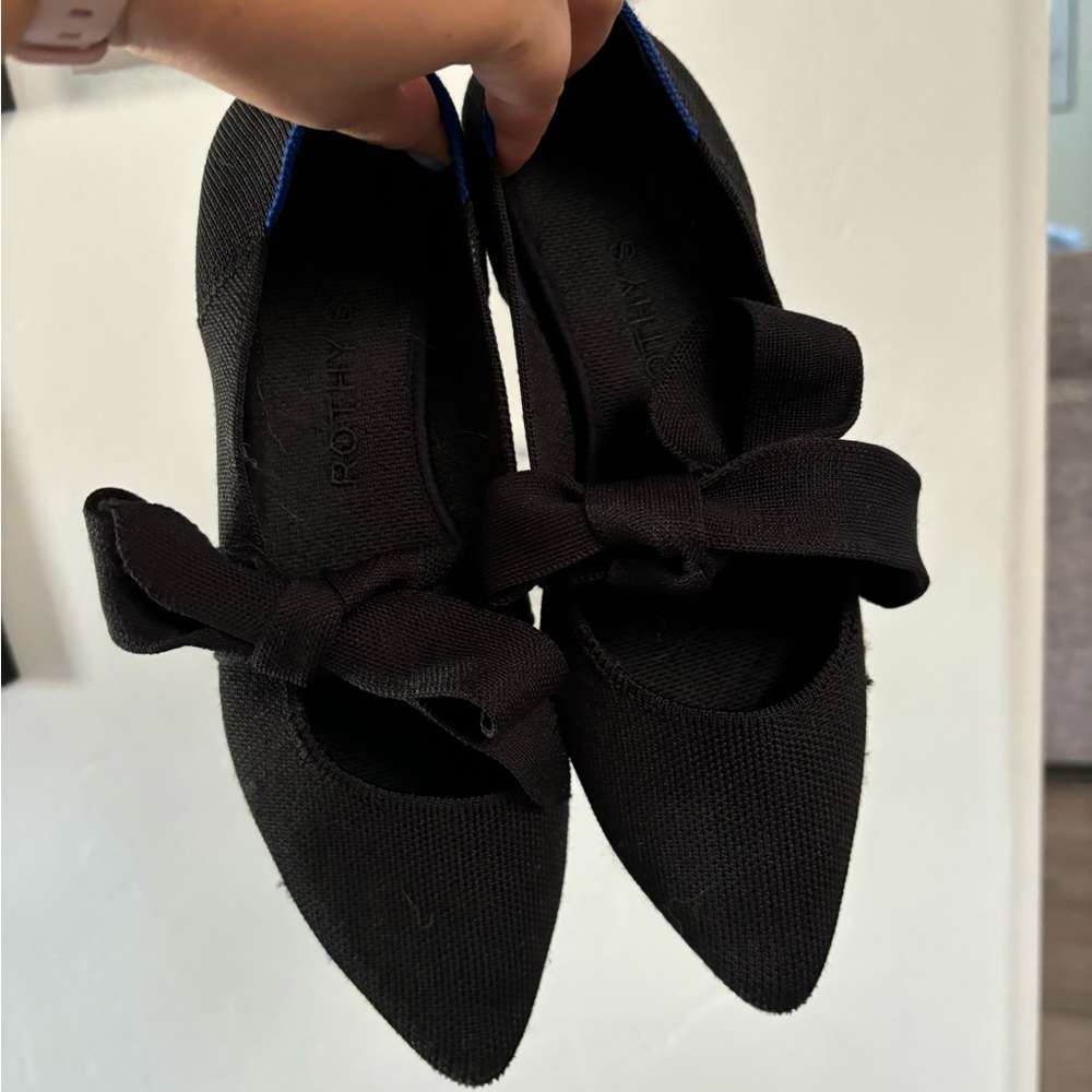 Rothys Black Maryjane flats